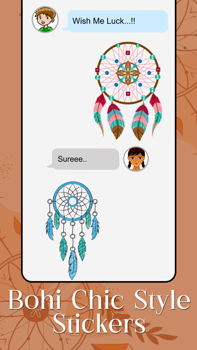 Bohi Chic Style Stickers Screenshot