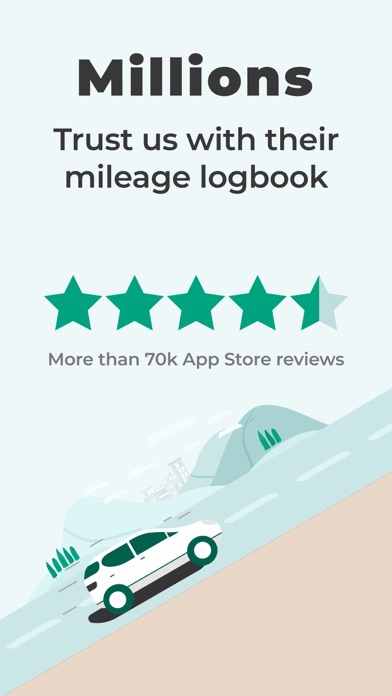 Mileage Tracker by Driversnote Screenshot