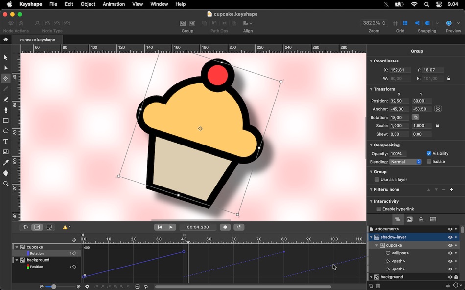 #2. Keyshape (macOS) 由: Pixofield Ltd