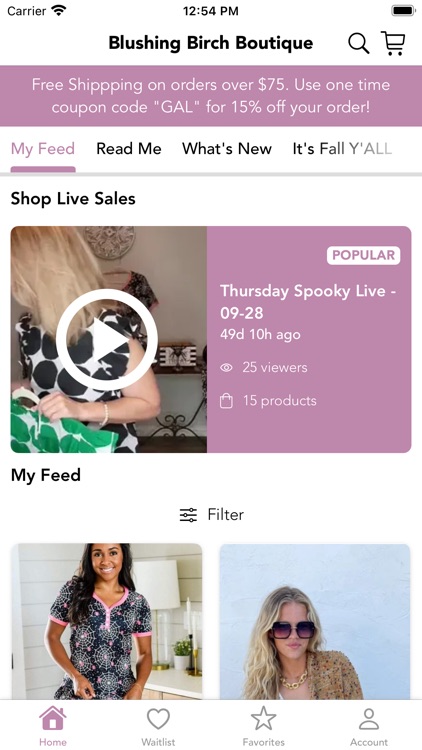 Blushing Birch Boutique