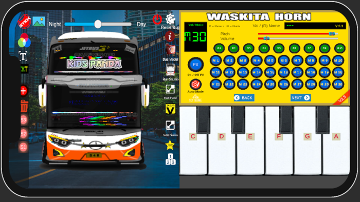 Pianika Telolet Basuri WCR