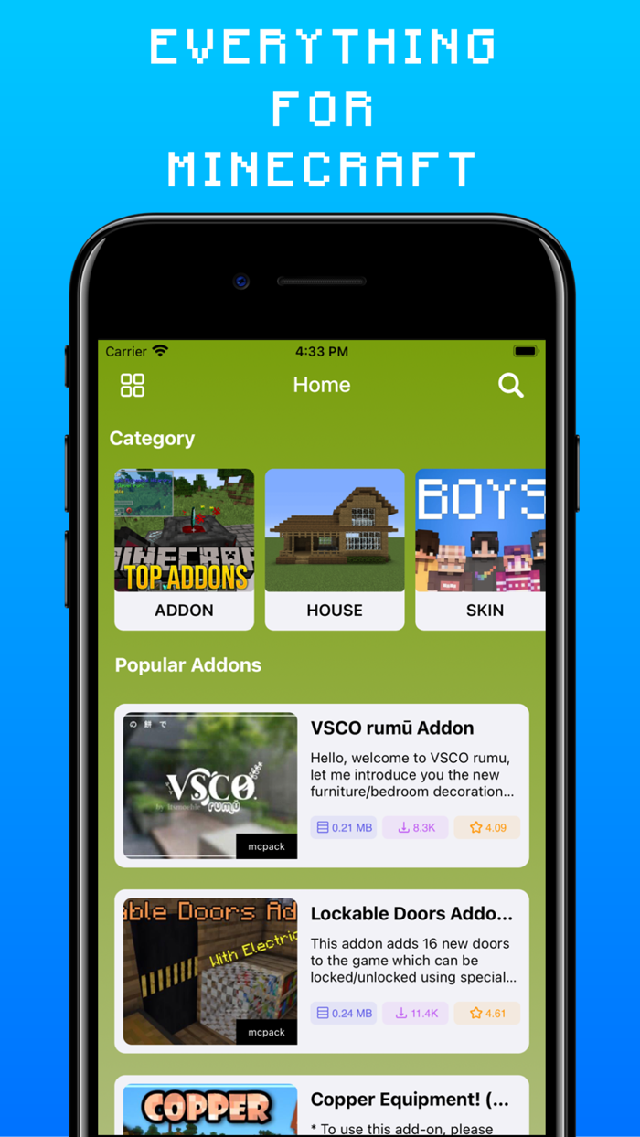 MCPE Addons 4 Minecraft PE