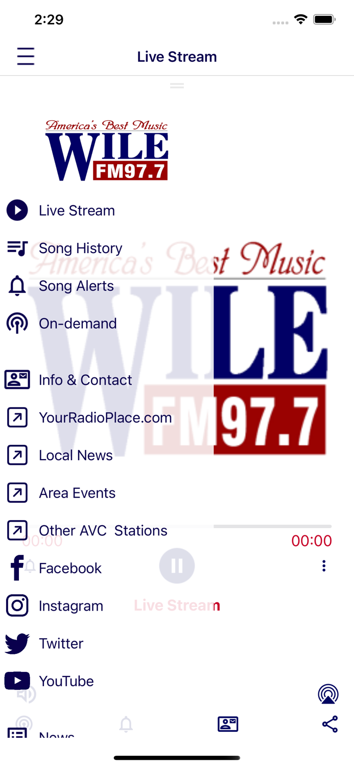 WILE 97.7FM Radio