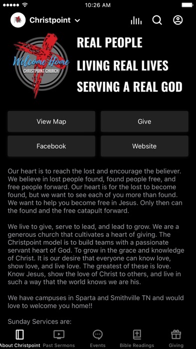 Christpoint Church of TN Screenshot