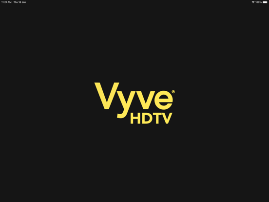 Vyve HDTV iPad screenshot 1 - Entertainment app