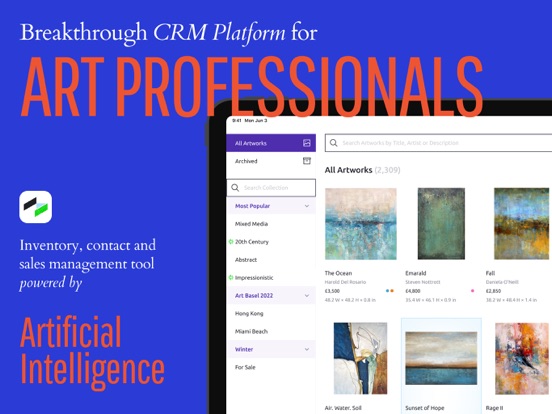 MA Gallery: AI-Powered Art CRM