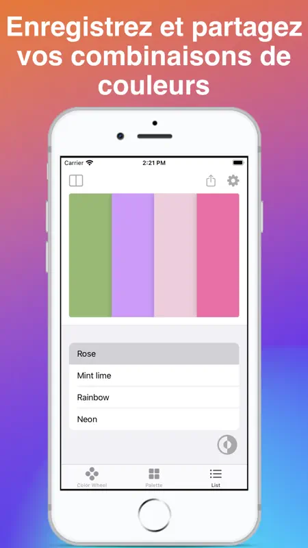 Roue des couleurs screenshot 4 of 4