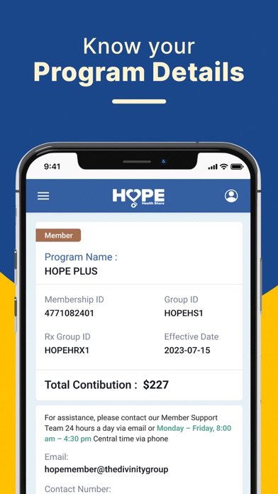 HOPE HCSM Screenshot