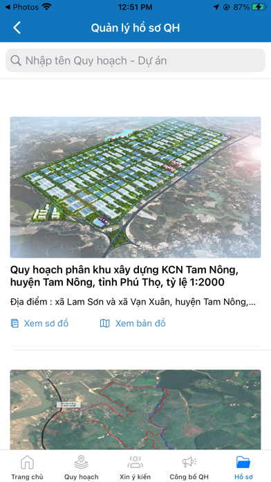Hệ thống GIS Phú Thọ Screenshot