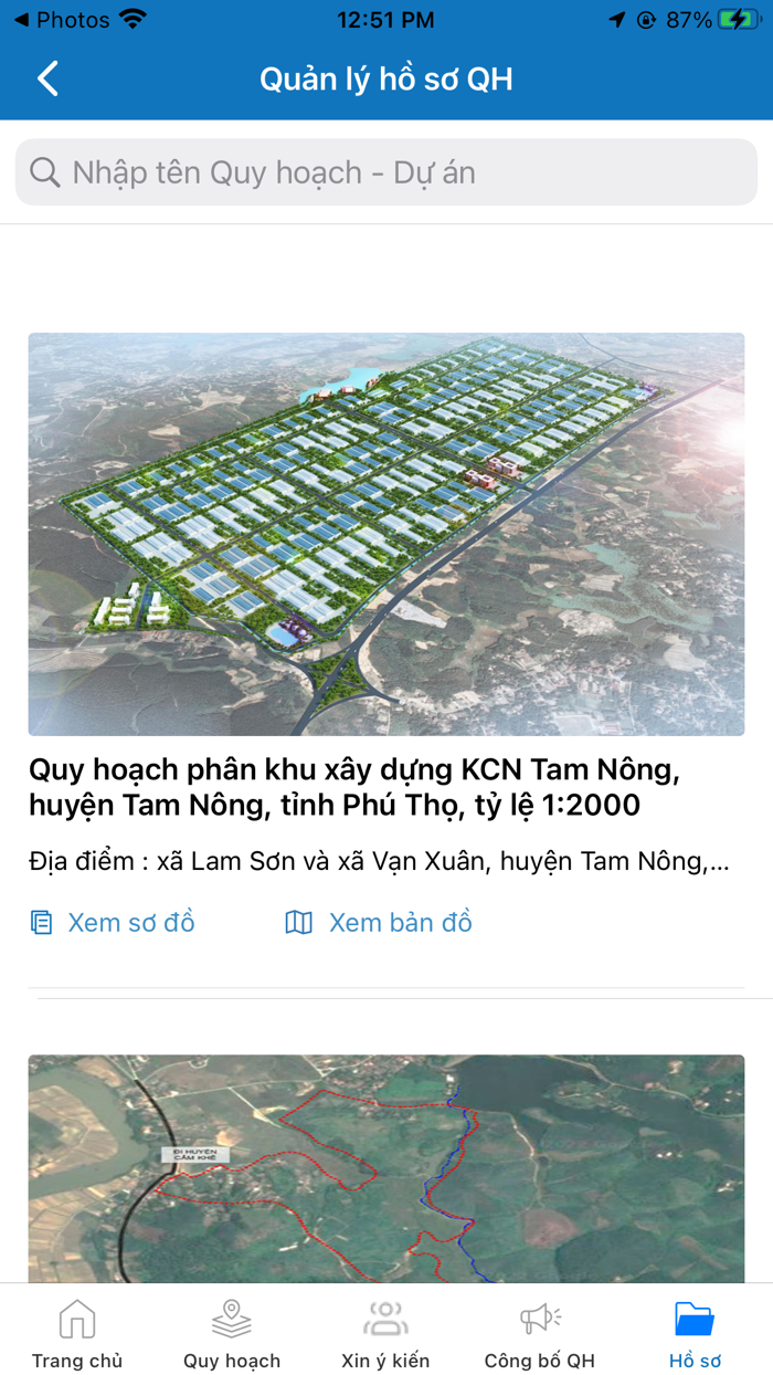 Hệ thống GIS Phú Thọ