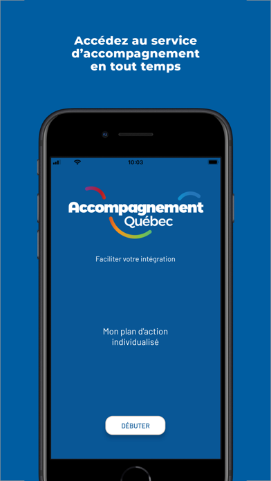 Accompagnement Québec Screenshot