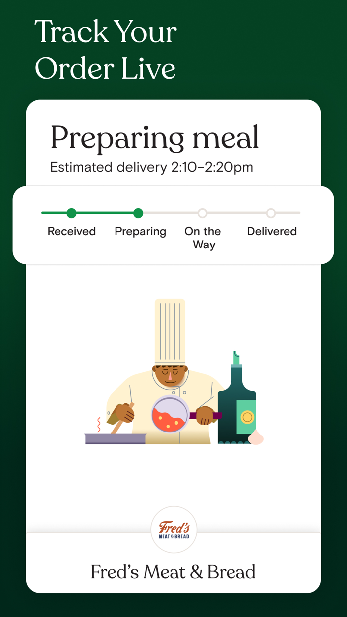 Wonder Food Delivery