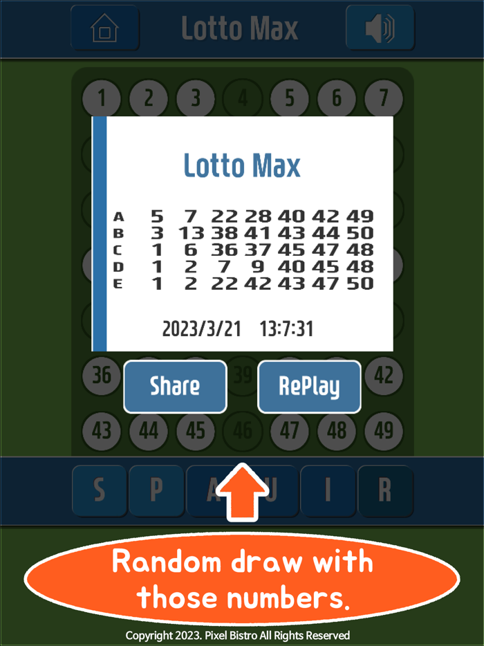 MegaBall Canada  Max  649