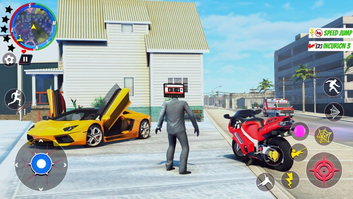 Toilet Head Grand Thief City