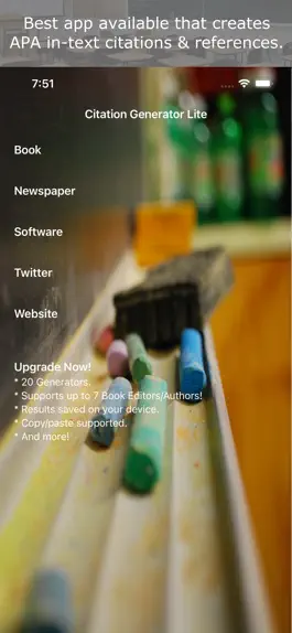 Game screenshot Citation Generator Lite apk