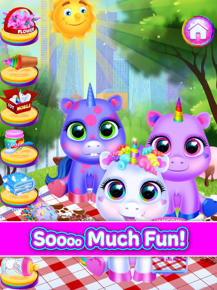 Unicorn Mommy Baby Pet Games