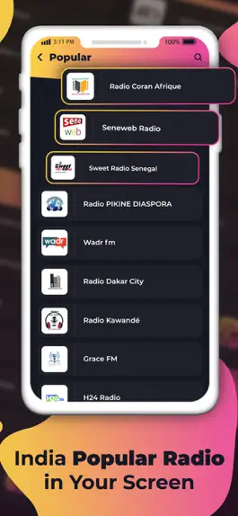 Game screenshot Senegal Radio Stations Live FM apk