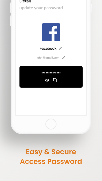 Passku:Password Management App Screenshot