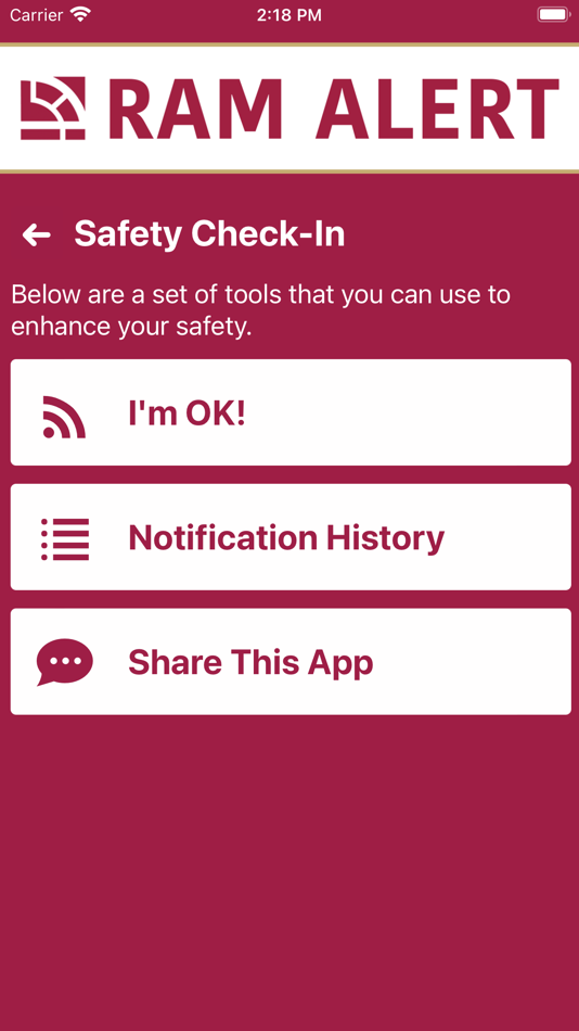 #5. RAM ALERT (iOS) 由: SPRINGFIELD TECHNICAL COMMUNITY COLLEGE