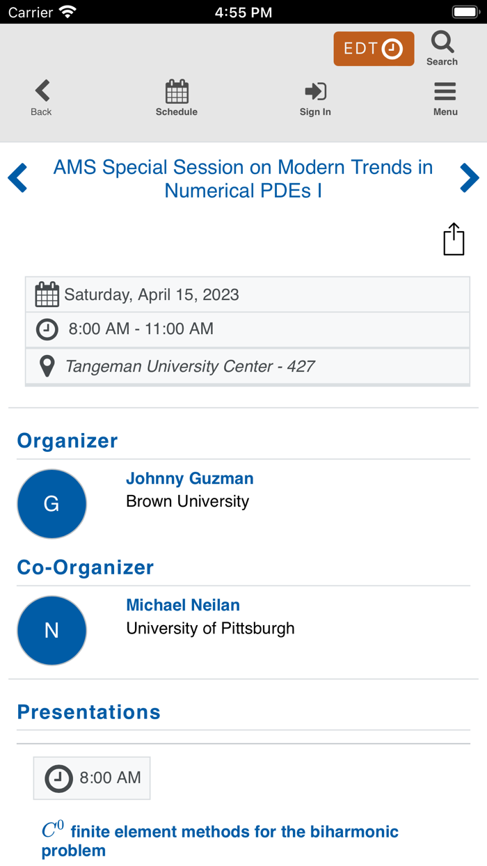 AMS Spring Central 2023