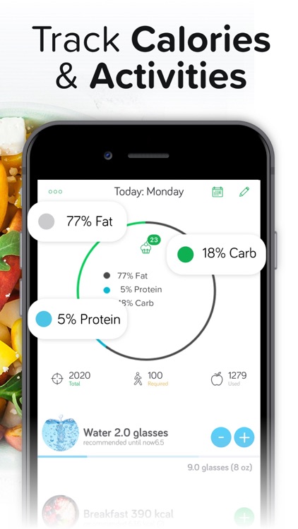 Arise: Food & Calorie Counter screenshot-9