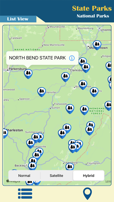 West Virginia In State Parks Screenshot