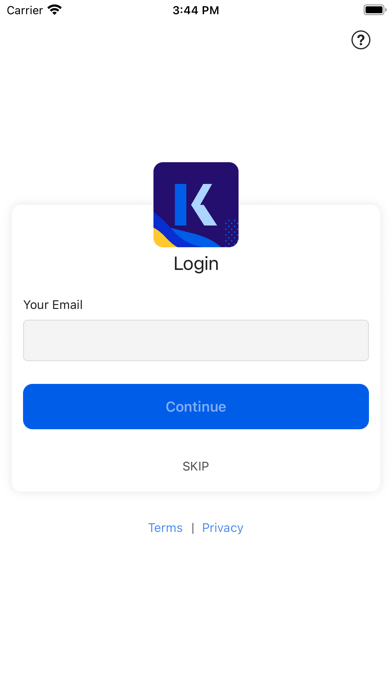 Kaplan Events Screenshot