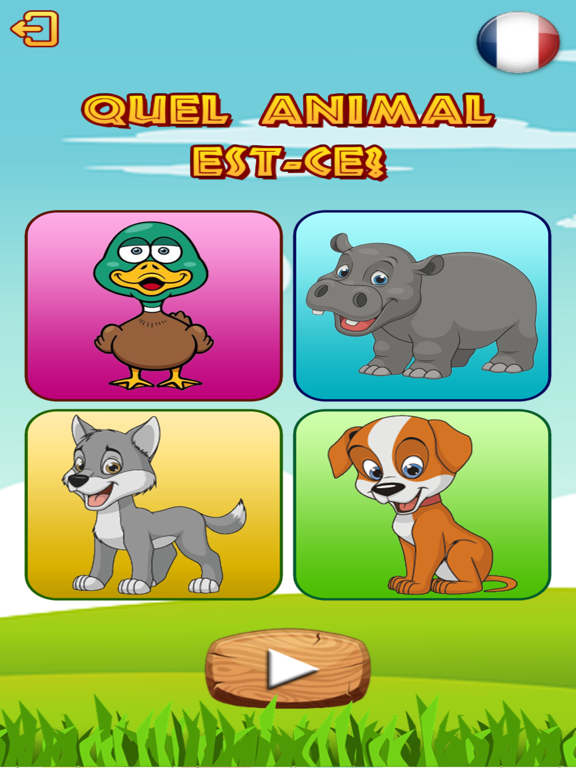 Screenshot #6 pour Noms d'animaux en français