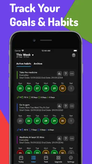 Fabulous Daily Routine Planner screenshot 2