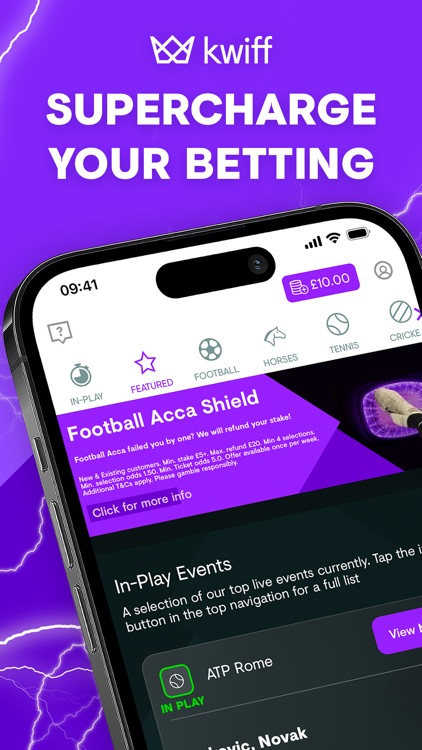 kwiff: Live Sports Betting App screenshot-0
