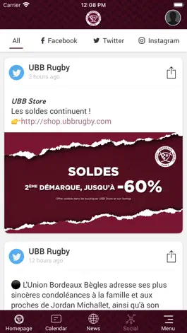 Game screenshot UBB Rugby hack