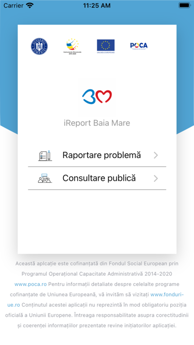 iReport Baia Mare Screenshot