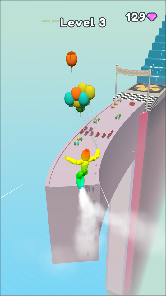 Tall Balloon Run 3D - 3 - (iOS)