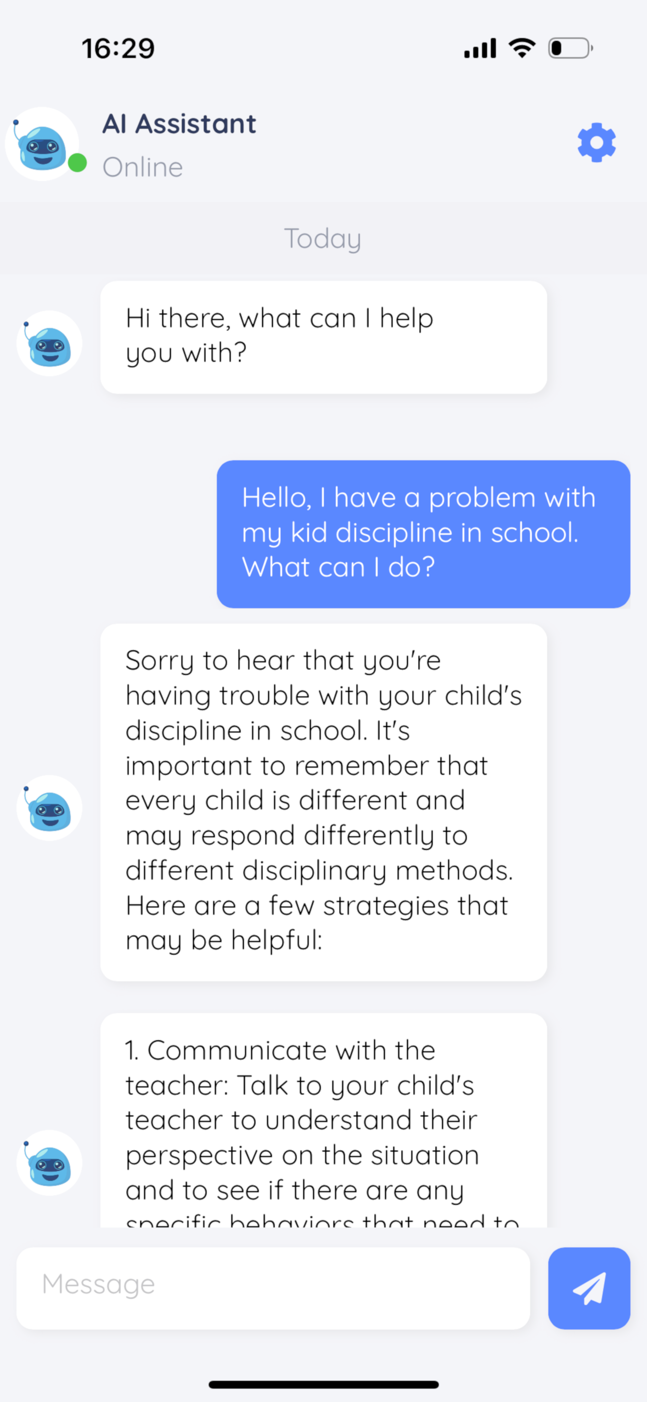 AI Chat Assistant Chatbot
