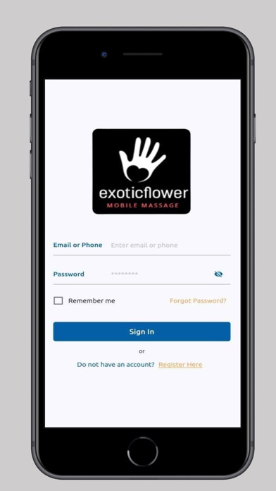 Exotic Flower Massage Screenshot