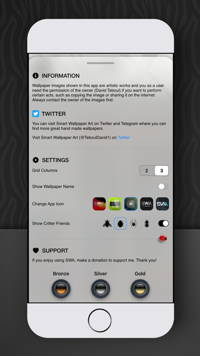 Smart Wallpaper Art Screenshot