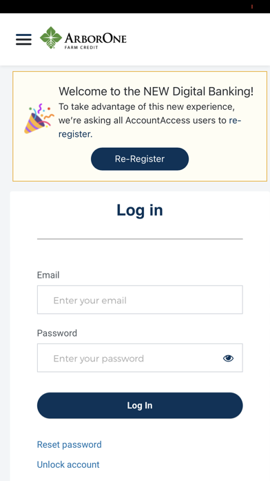 ArborOne Farm Credit Mobile Screenshot