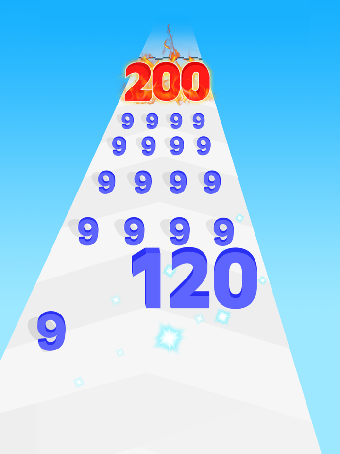 Number Merge Run Master 3D