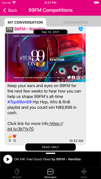 99FM Screenshot