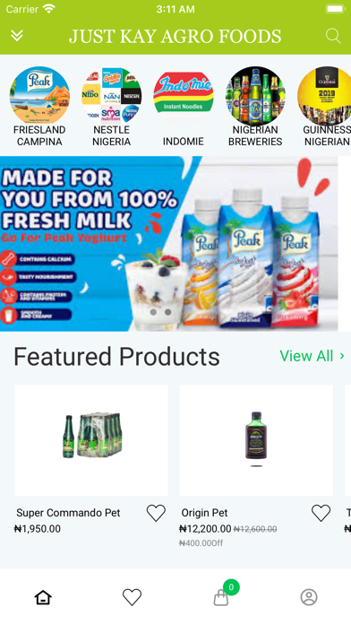 JUST KAY AGRO FOOD Screenshot