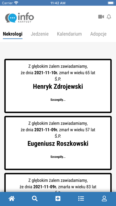 Kartuzy.info Screenshot