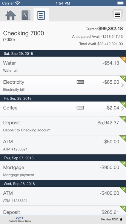 Cornerstone Bank Business screenshot-4
