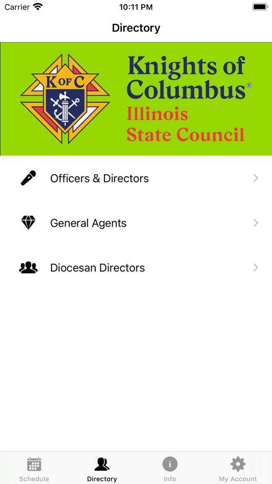 #2. ILKofC (iOS) 由: Illinois State Council KofC Charities, Inc.