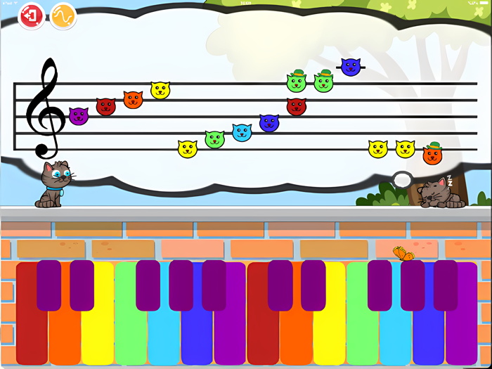 Cat Piano Meow - Sounds and Game