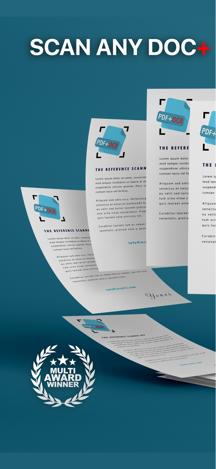 Scannable Pro - Scan to PDF