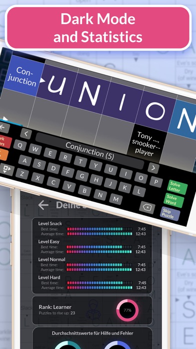 Pure Crosswords: Daily Puzzles Screenshot