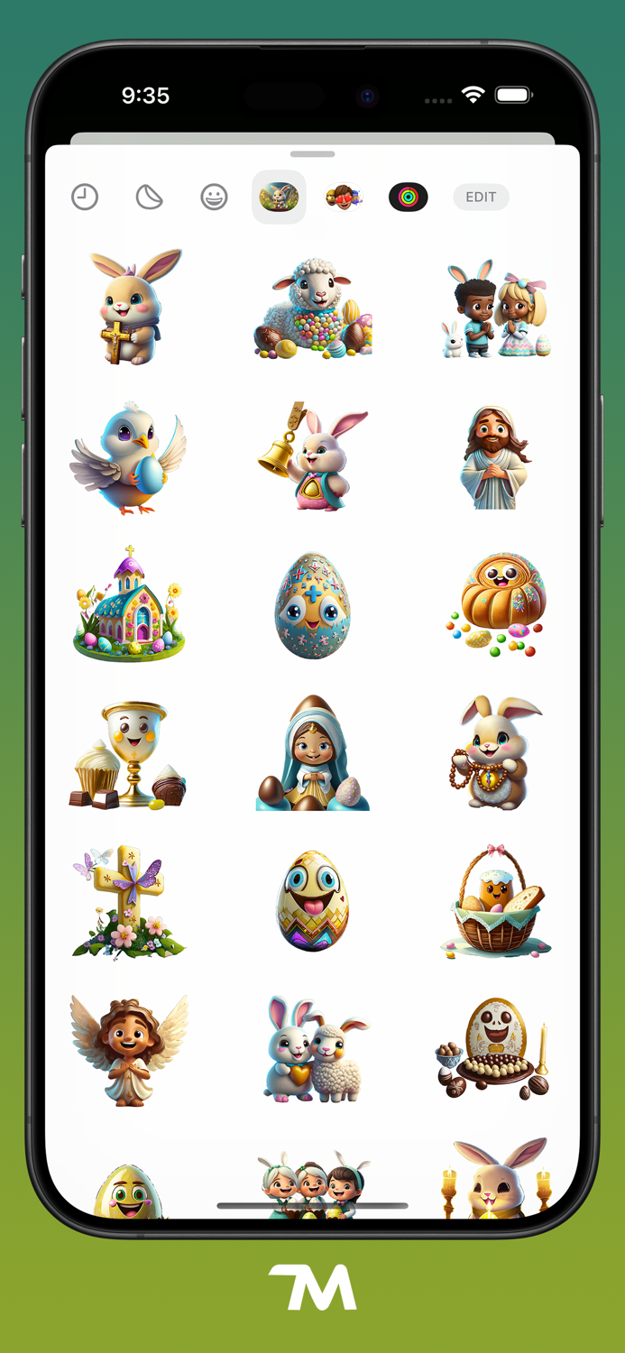 Divine Easter Stickers