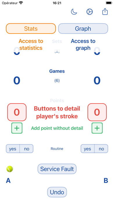 Ultimate Tennis Statistics Screenshot