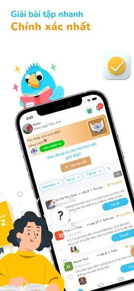 Game screenshot QnA365 - Giải Bài Tập Nhanh apk
