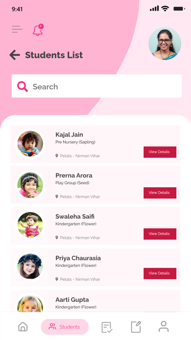 Petals Teacher Connect Screenshot